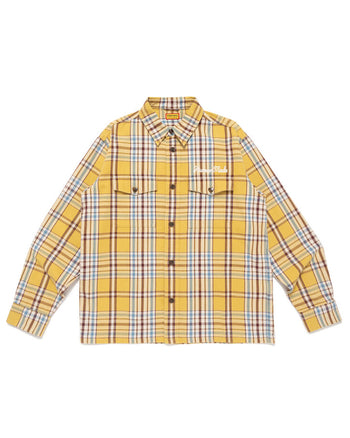 Human Made Check Shirt, Yellow