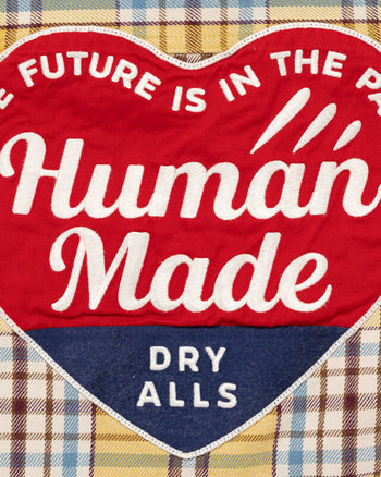 Human Made Check Shirt, Yellow