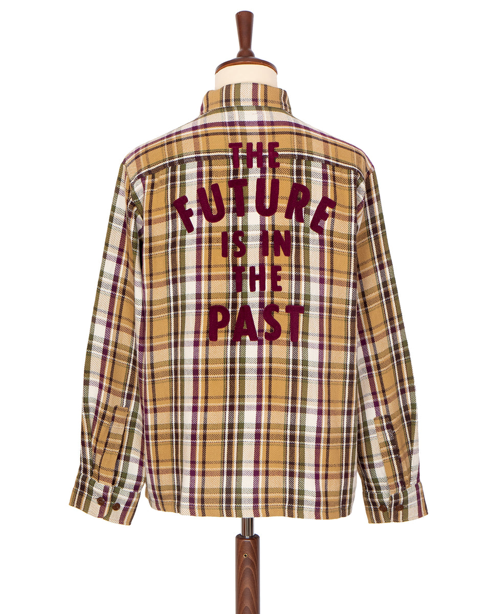 Human Made Check Shirt, Yellow