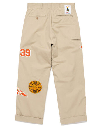 Human Made College Pants, Beige