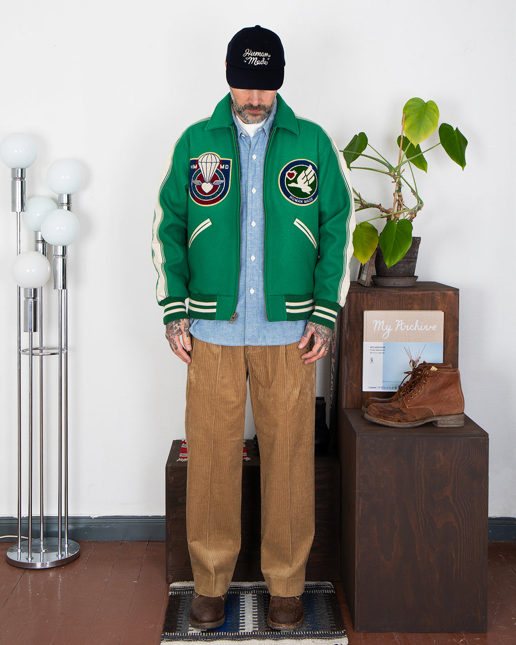 Human Made Military Jacket, Green