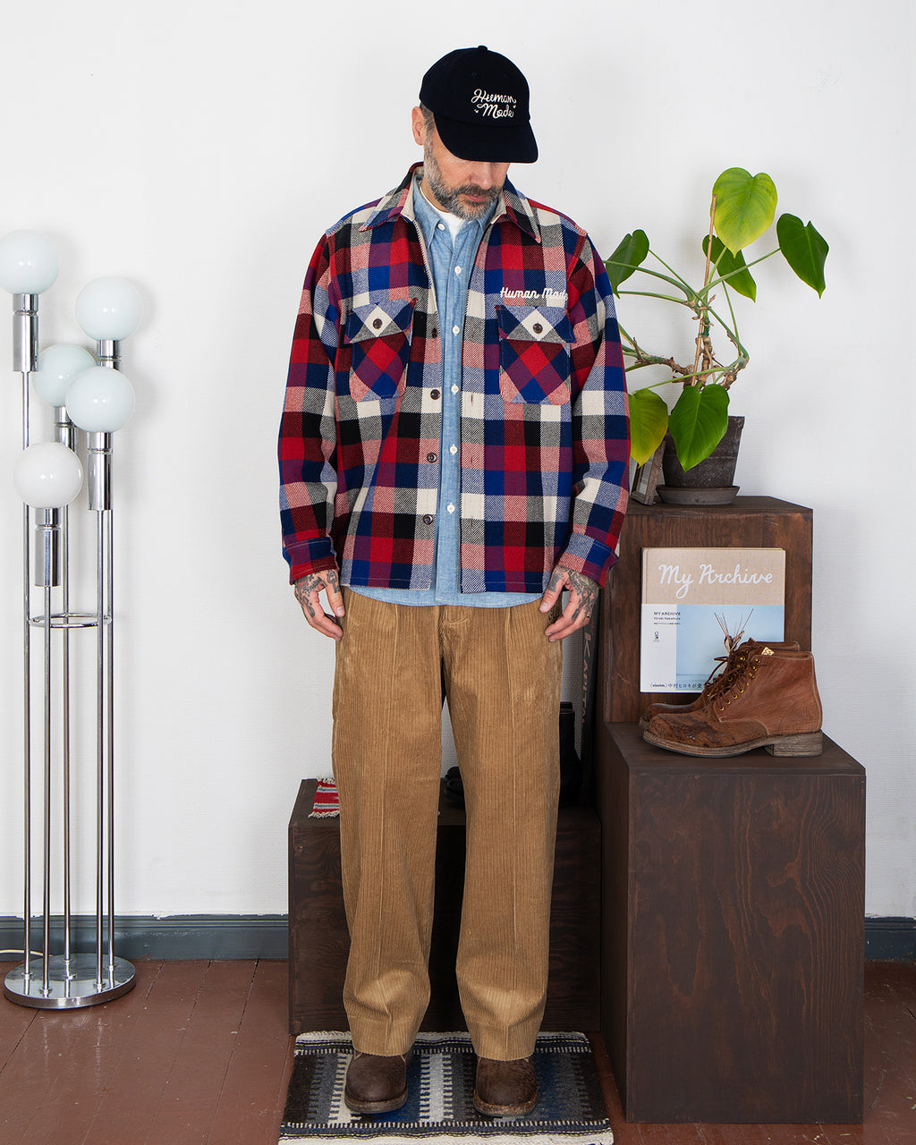 Human Made Corduroy Pants, Beige