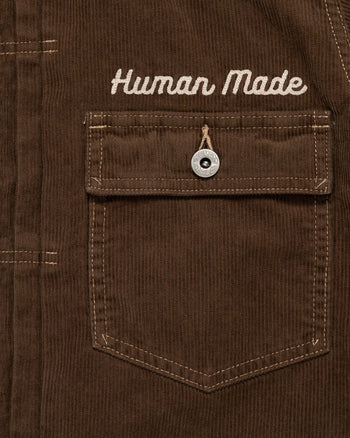 Human Made Corduroy Work Jacket, Brown