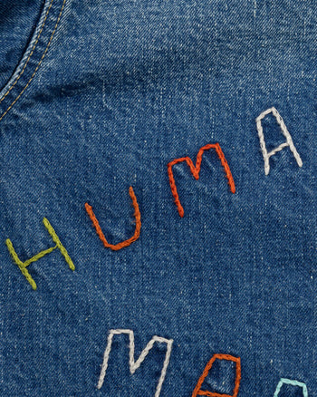 Human Made Embroidered Denim Work Jacket