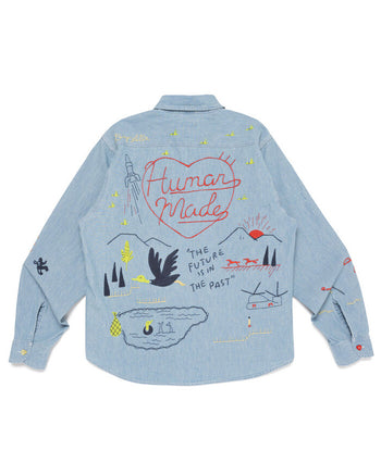 Human Made Embroidered Work Shirt
