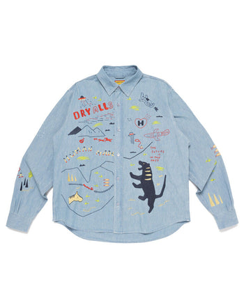 Human Made Embroidered Work Shirt