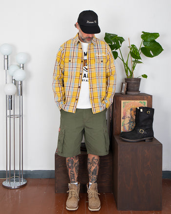 Human Made Cargo Shorts, Olive Drab