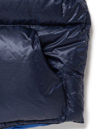 Human Made Reversible Down Vest, Navy