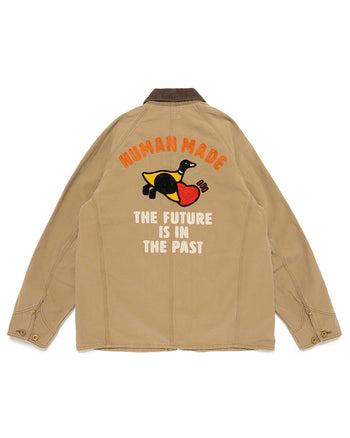 Human Made Duck Coverall Jacket, Beige