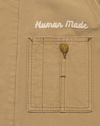 Human Made Duck Coverall Jacket, Beige