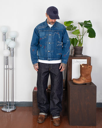 Human Made 6 Panel Twill Cap, Navy