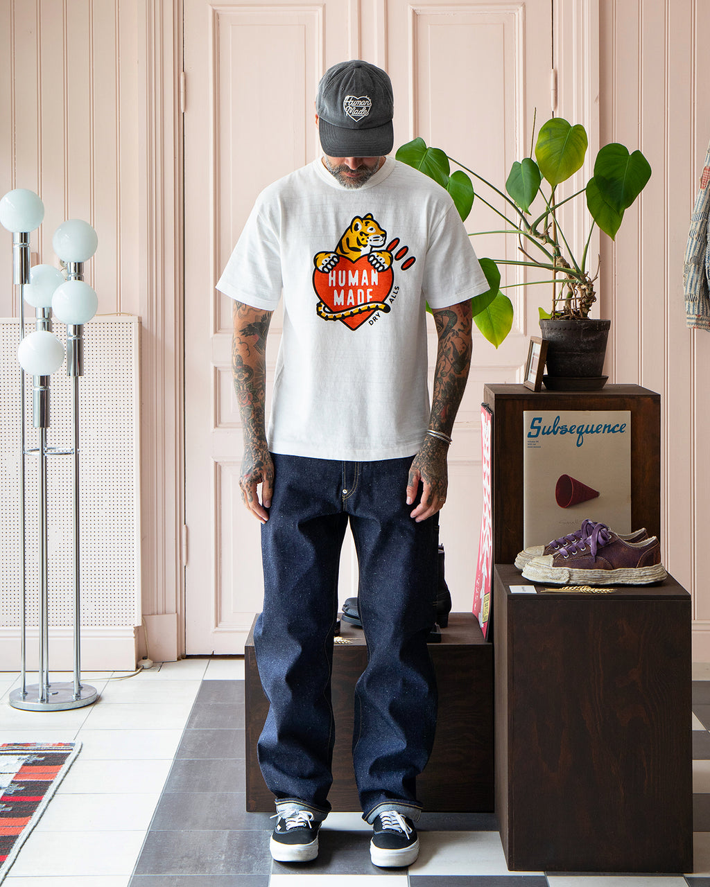 Human Made Straight Denim Pants Past