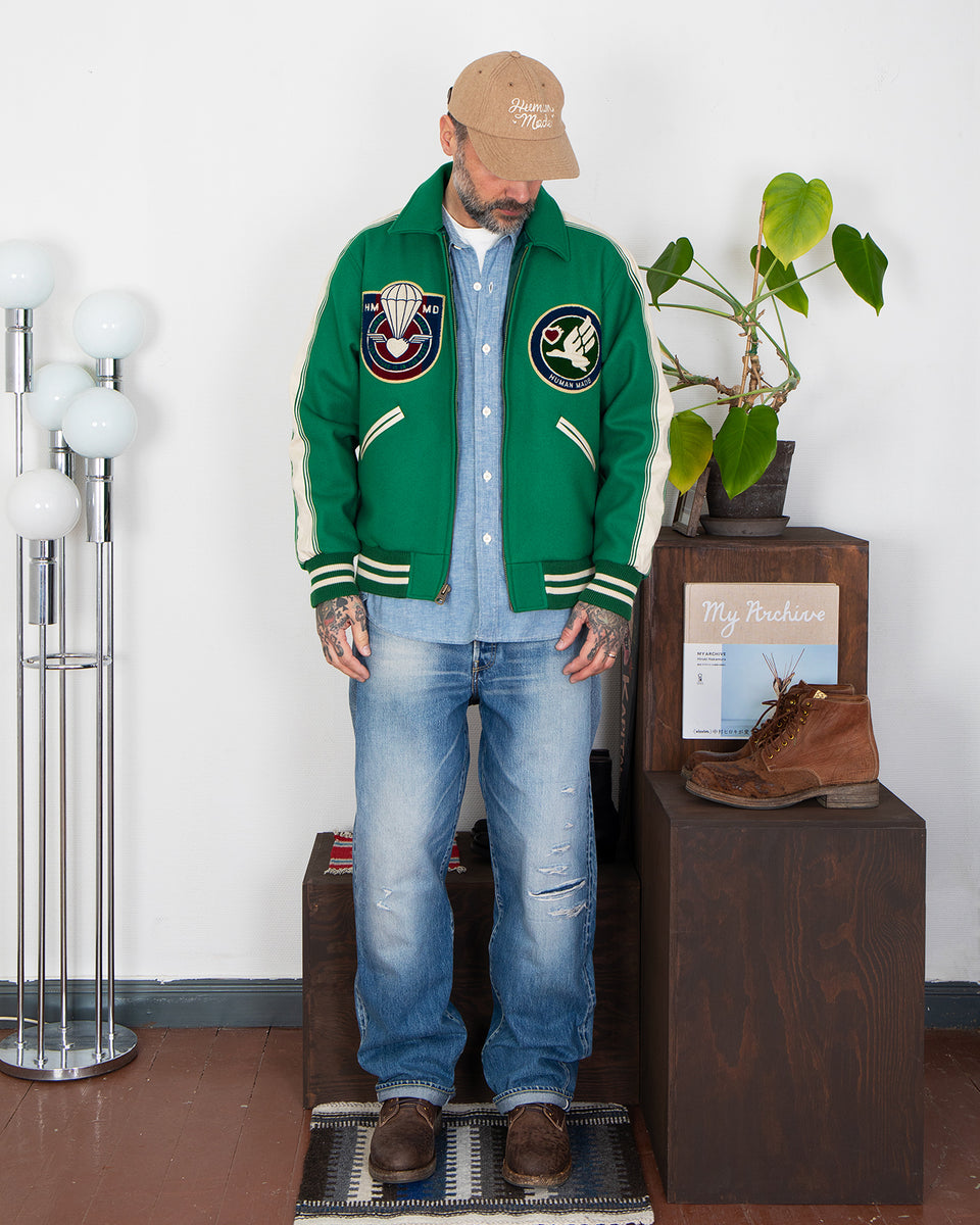 Human Made Military Jacket, Green