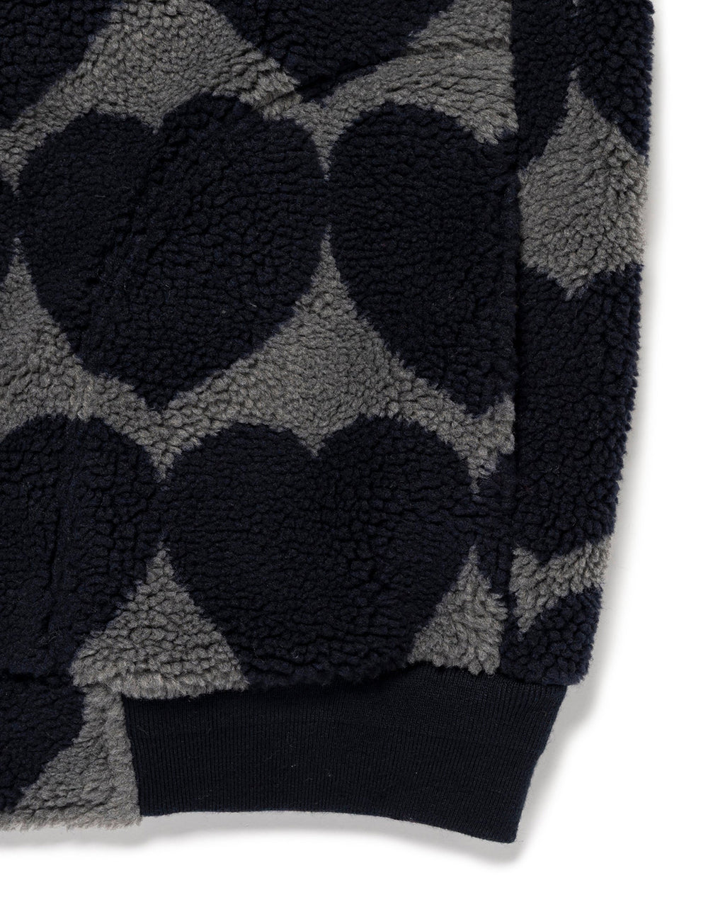 Human Made Heart Fleece Jacket, Navy