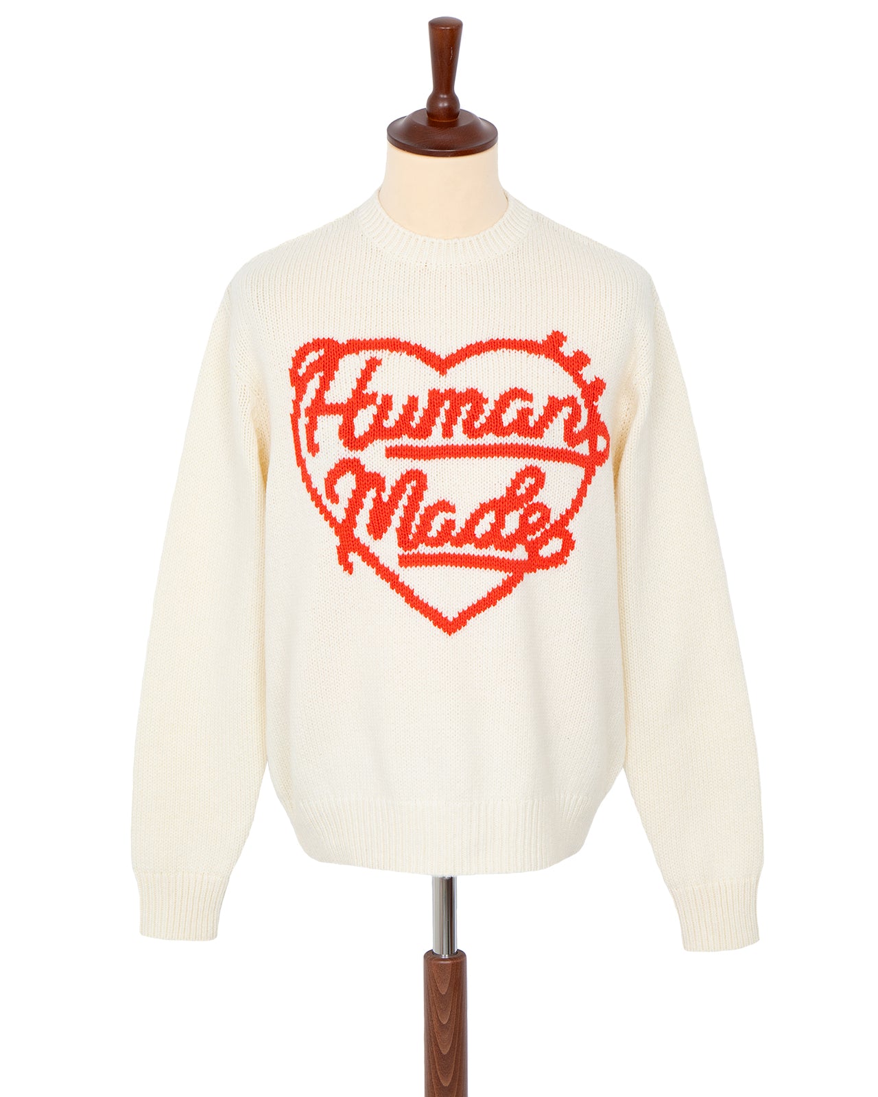 Human Made Low Gauge Knit Sweater, White