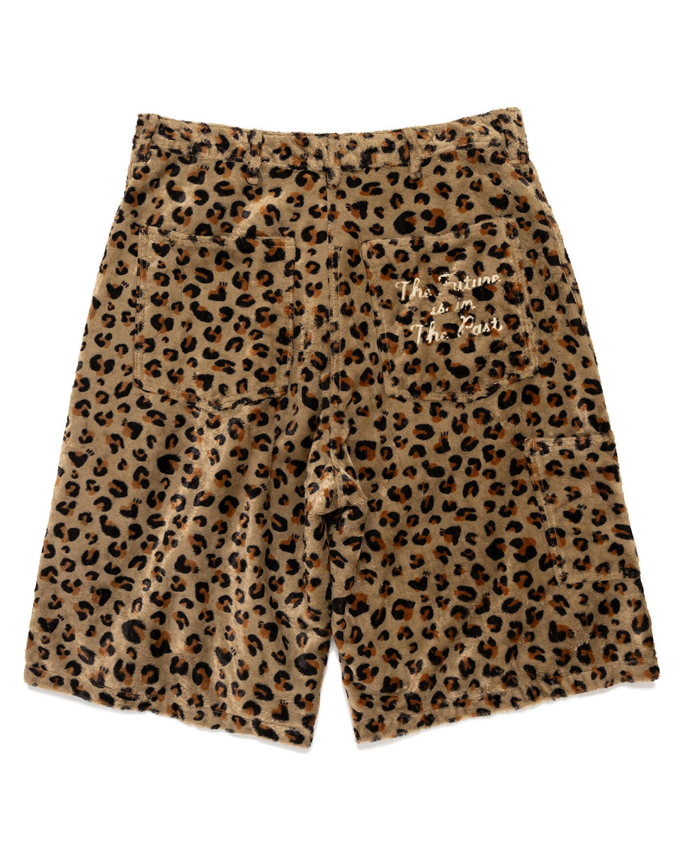 Human Made Leopard  Shorts, Beige