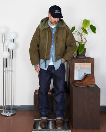 Human Made Hooded Blouson, Olive Drab