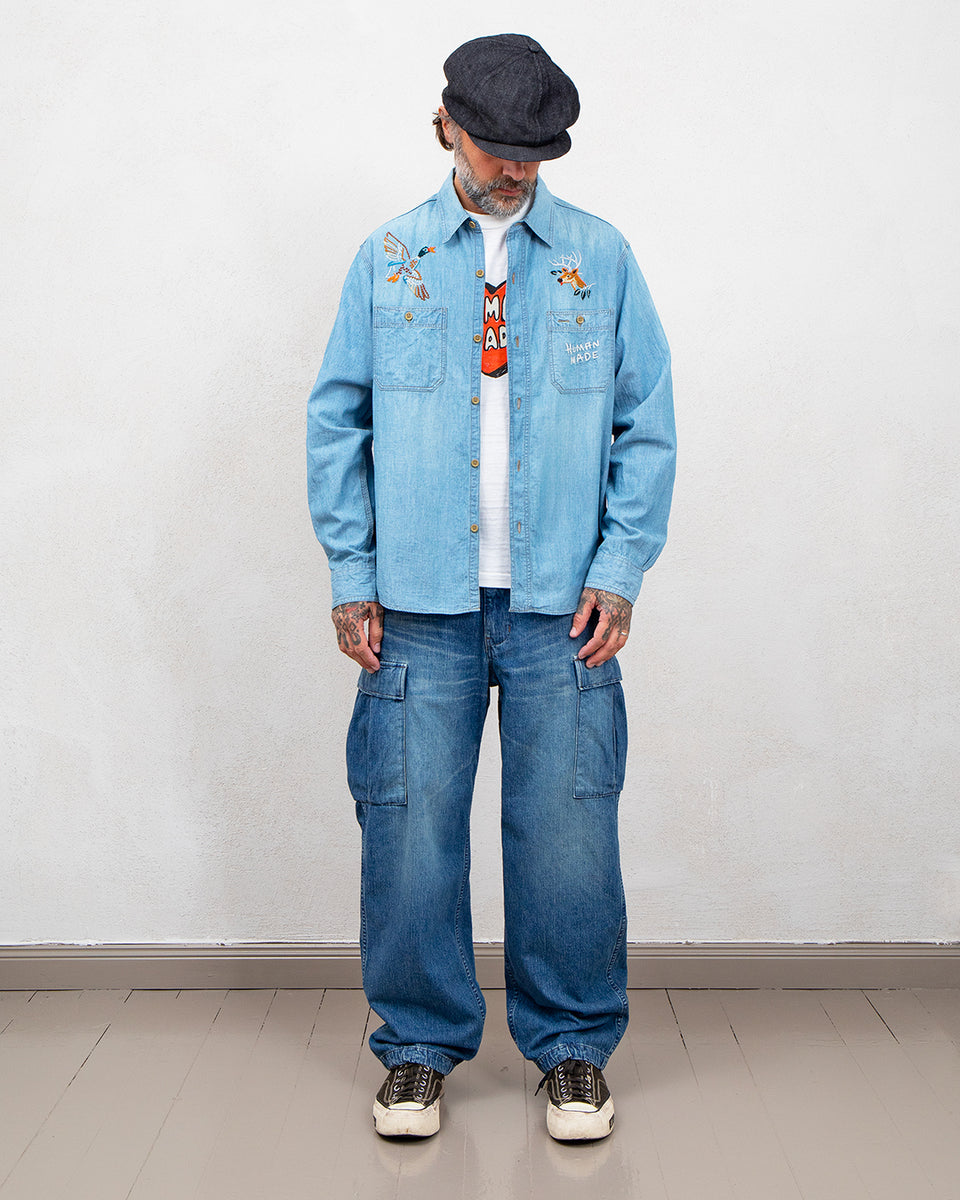 Human Made Denim Cargo Pants