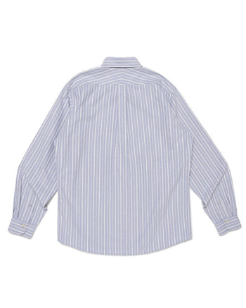 Human Made Stripe Ox B.D Shirt, Blue