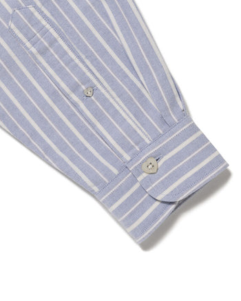 Human Made Stripe Ox B.D Shirt, Blue