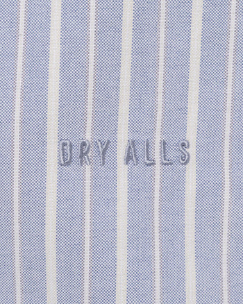 Human Made Stripe Ox B.D Shirt, Blue