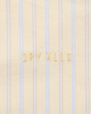 Human Made Stripe Ox B.D Shirt, Yellow