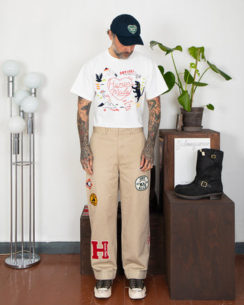 Human Made College Pants, Beige