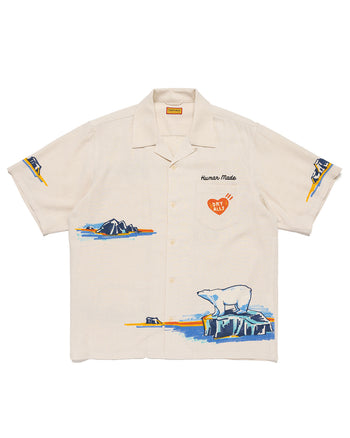 Human Made Printed Shirt, White