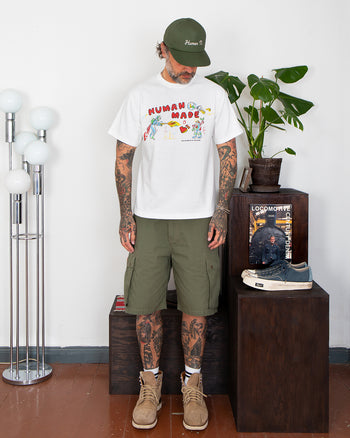 Human Made Printed Shirt, White