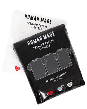 Human Made 3-Pack T-Shirt Set, Black