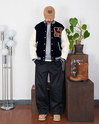 Human Made Wide Chino Pants, Black