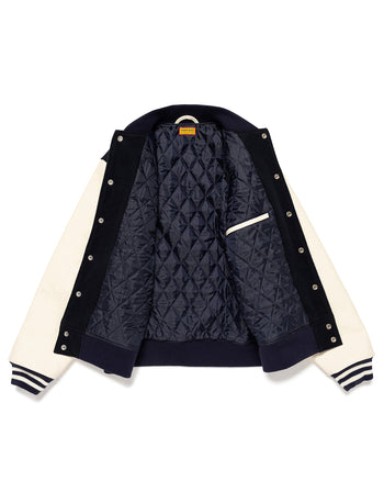 Human Made Varsity Jacket, Navy