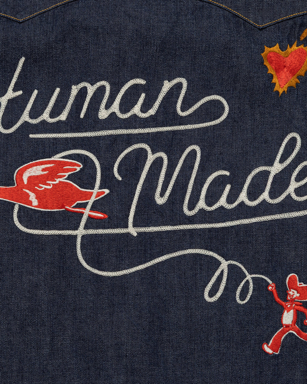 Human Made Denim Western Shirt