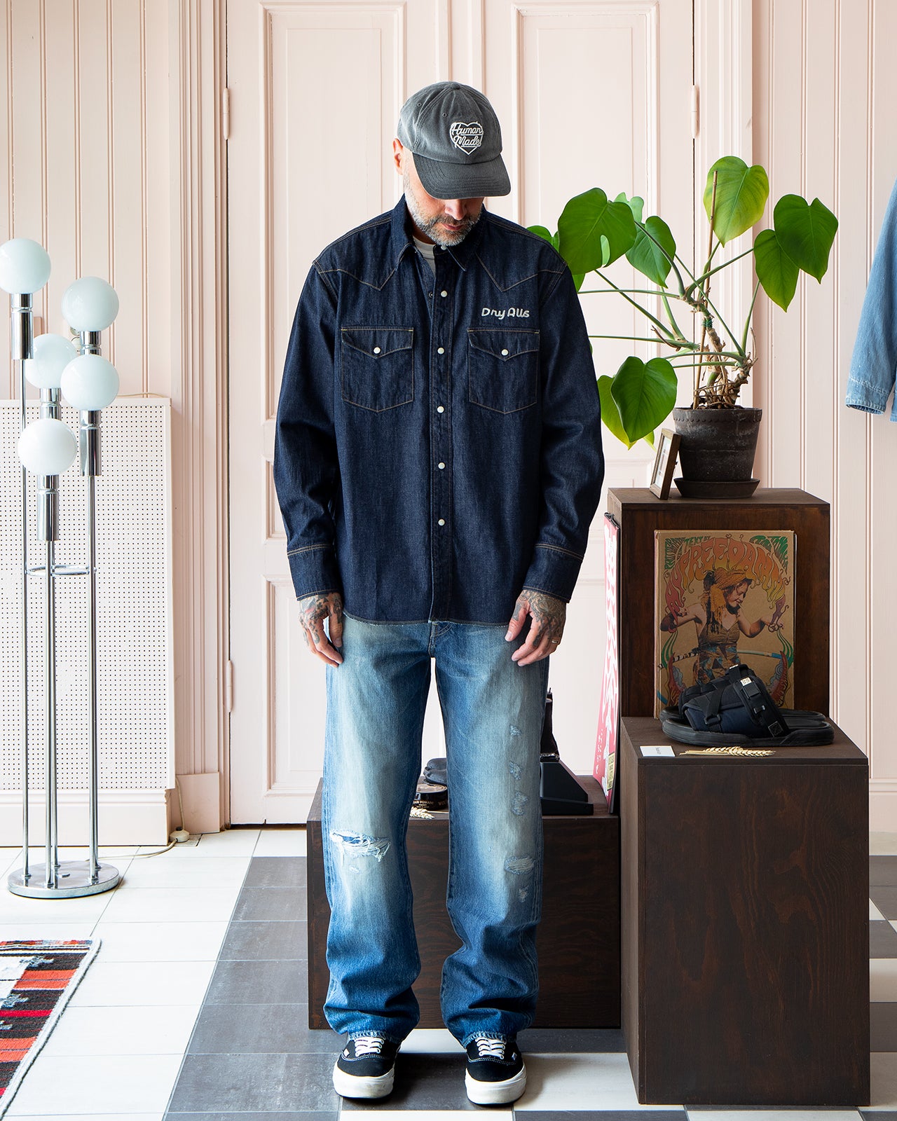 Human Made Denim Western Shirt – Pancho And Lefty - Online Store Human Made Denim Western Shirt – Pancho And Lefty - Online Store