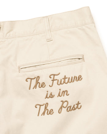 Human Made Wide Chino Pants, White