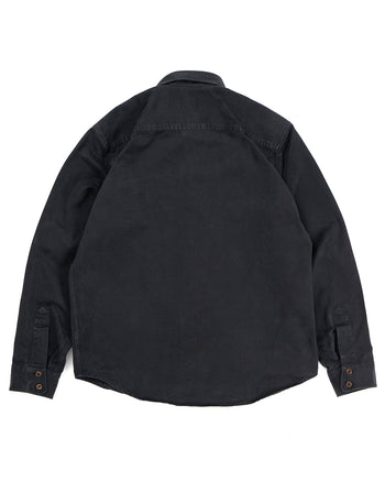 Indigofera Alamo Shirt, Cotton Twill, Marshall Black