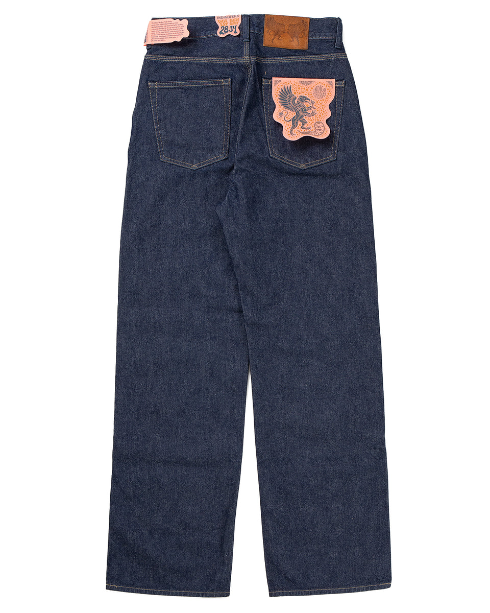 Indigofera Audrey Denim Pants, Soaked
