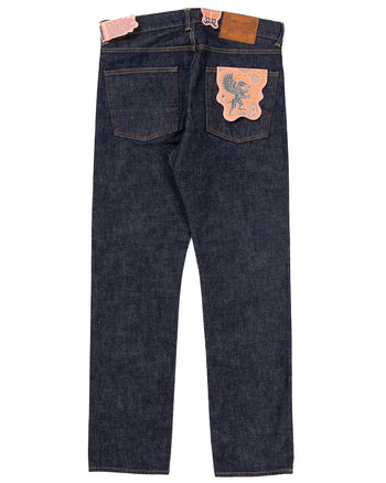 Indigofera Buck Jeans, Shiroyama, Soaked