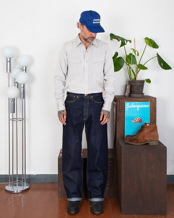 Indigofera Buster Shirt, Grey