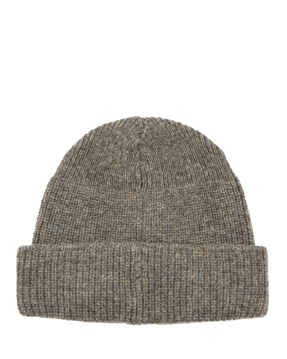 Indigofera Radec Wool Cap, Grey Melange