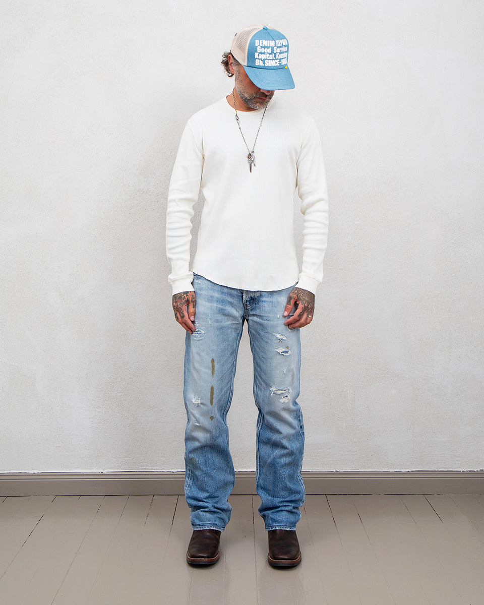 Indigofera Clyde Long Sleeve, Cocatoo White