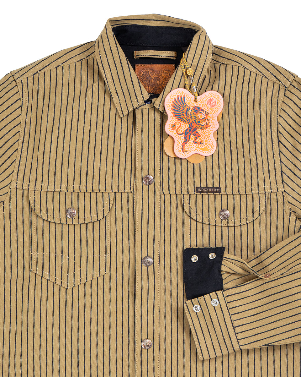 Indigofera Copeland Jacket, Root Stripe