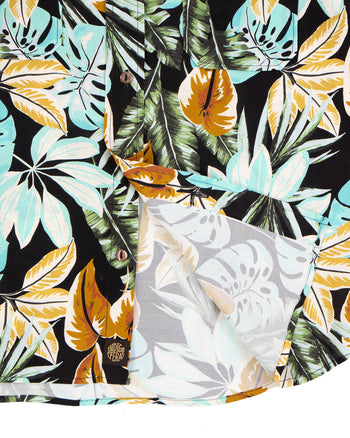 Indigofera Delray Shirt, Hawaii Print