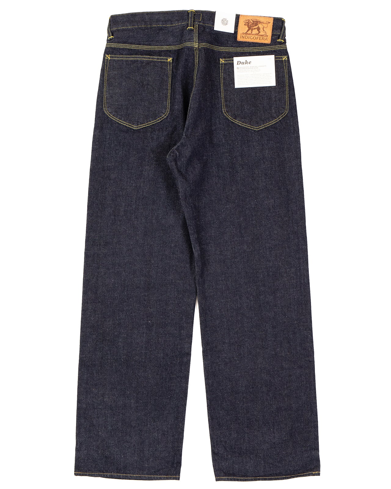 Indigofera Duke Jeans, Overseas Selvage, Rinse