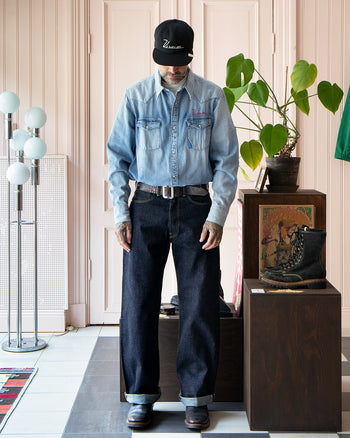 Indigofera Duke Jeans, Overseas Selvage, Rinse