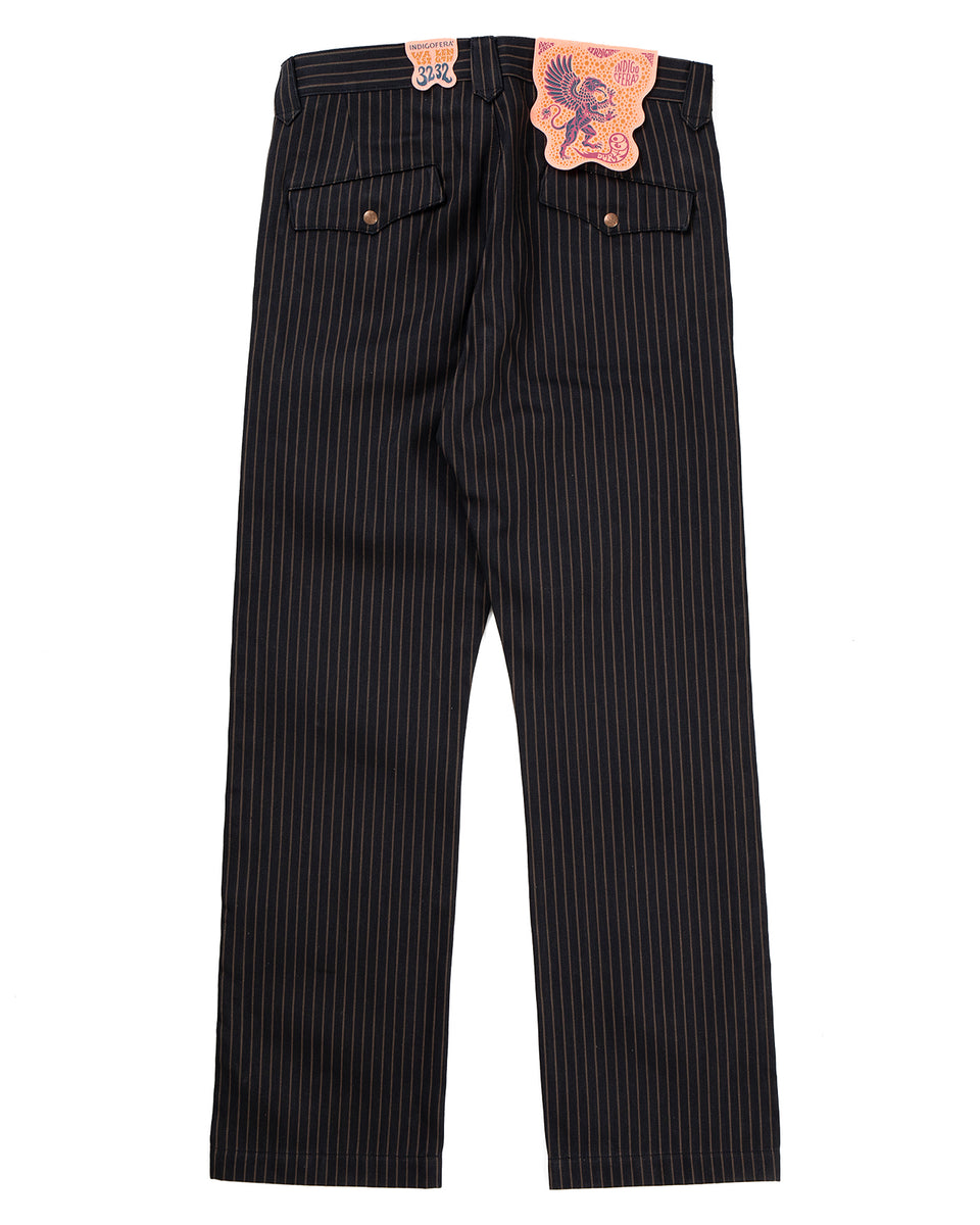 Indigofera Durango Pants, Sable Stripe