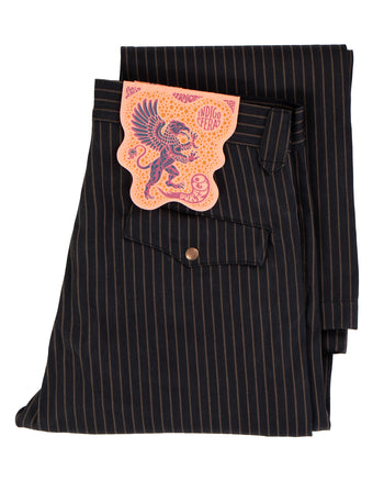 Indigofera Durango Pants, Sable Stripe