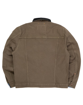 Indigofera Fargo Quarter Jacket, Smithson Canvas, Dark Olive