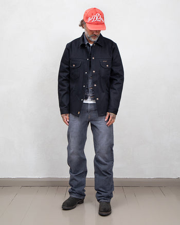 Indigofera Fargo Trucker Jacket, Gunpowder