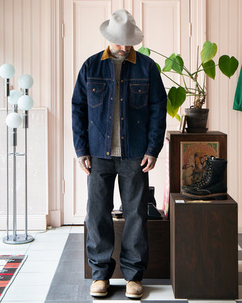 Indigofera Fargo Trucker Jacket, Vintage 70s Denim